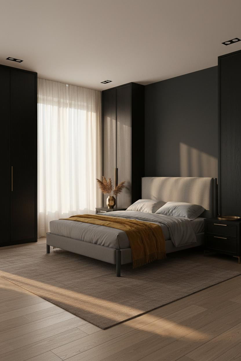 Luxury Bedroom Wardrobe Design Modern Milan