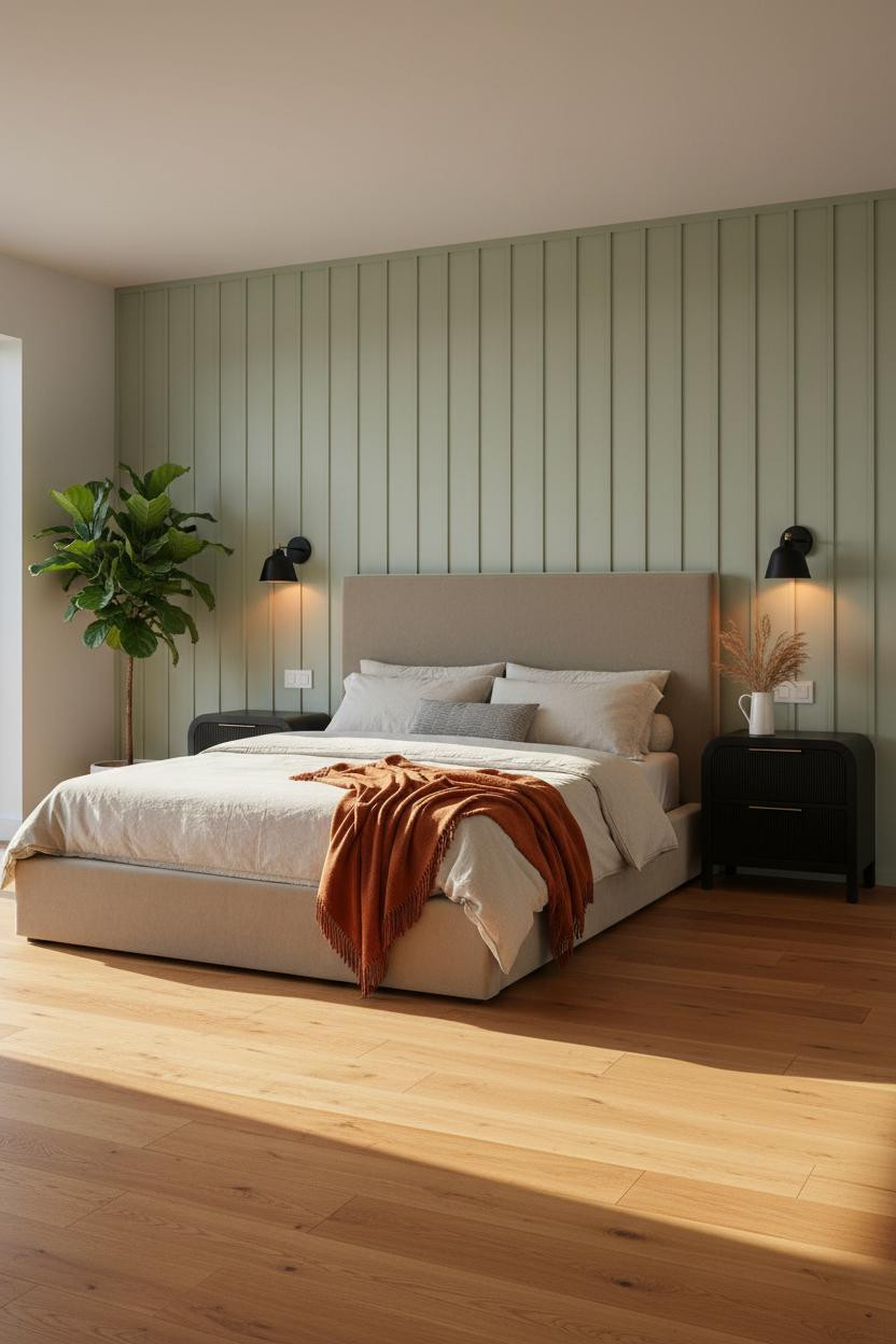 Modern Minimalist Bedroom Japandi Design