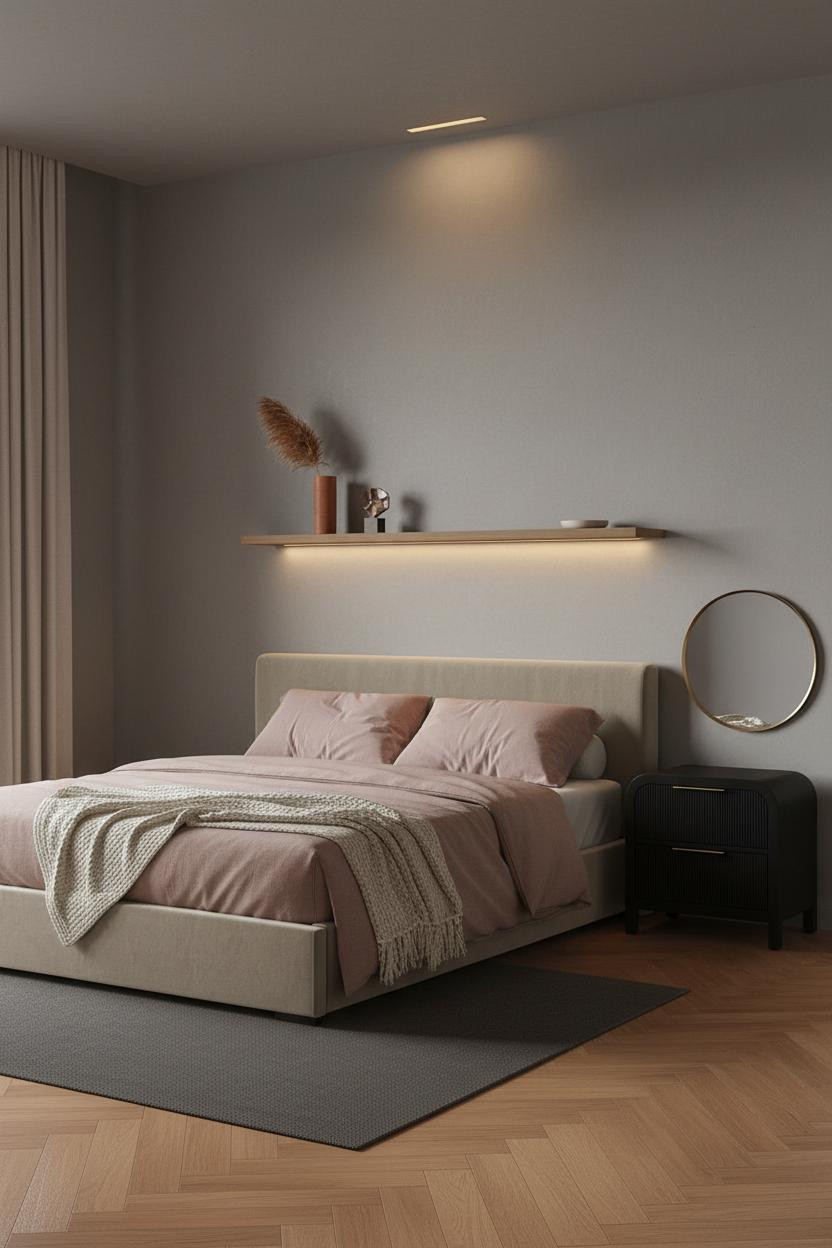 Modern Minimalist Bedroom Natural Light