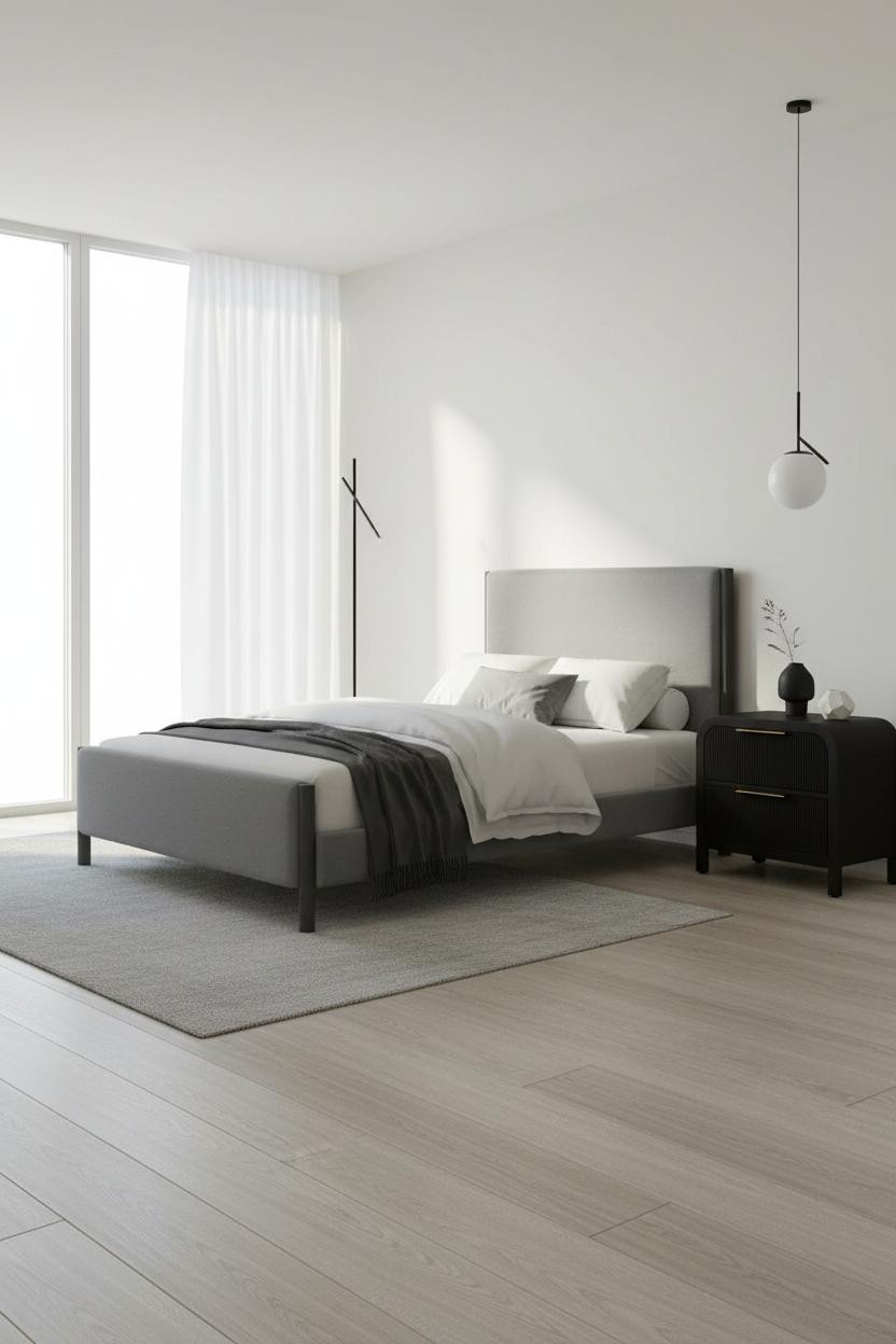 Modern Minimalist Bedroom Natural Light