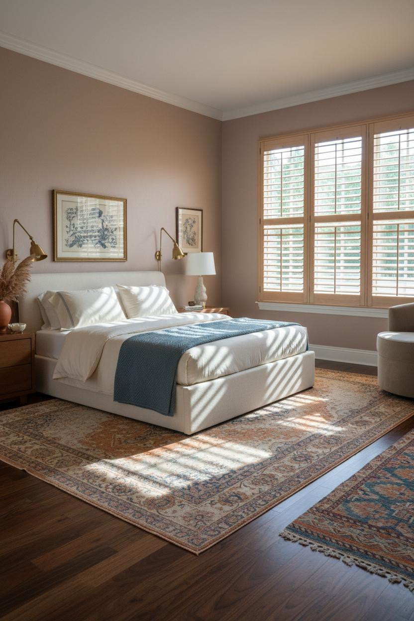 Palm Beach Bedroom Grand Millennial Coastal Style