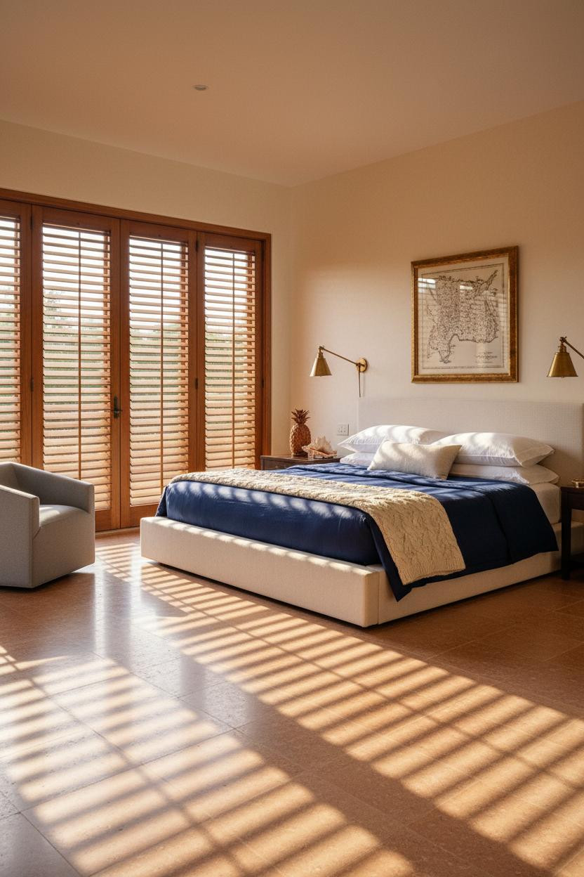 Palm Beach Bedroom Coastal Chic