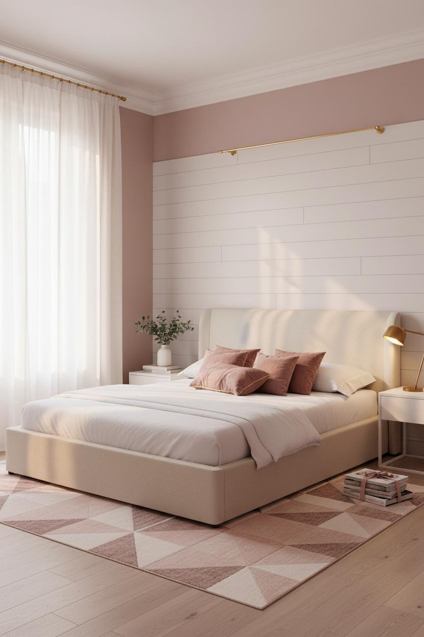 Preppy Teen Bedroom Ideas Dusty Rose Gold