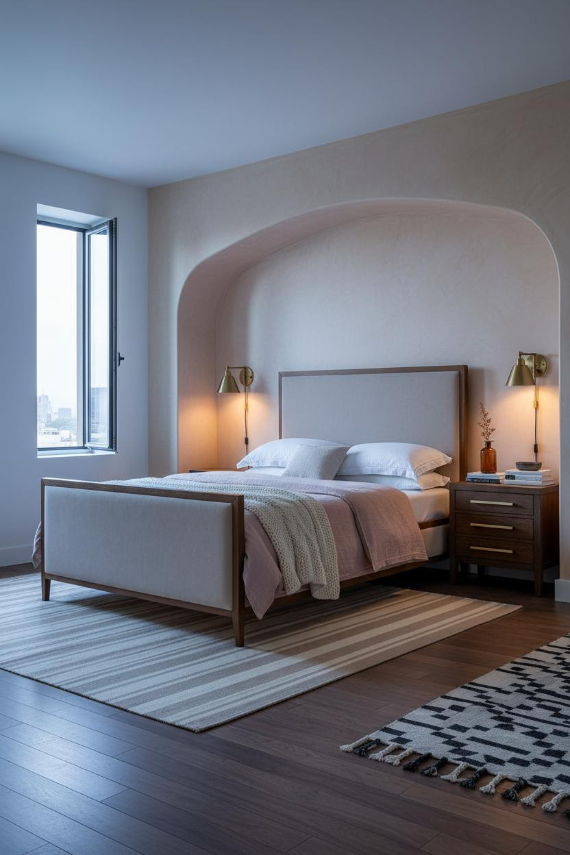 Small Studio Apartment Bedroom Alcove