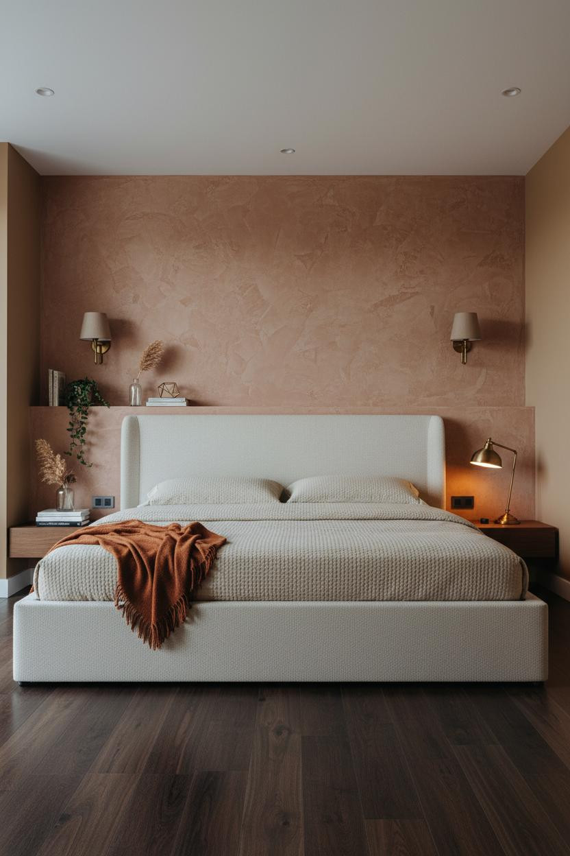 Small Studio Apartment Boho Bedroom