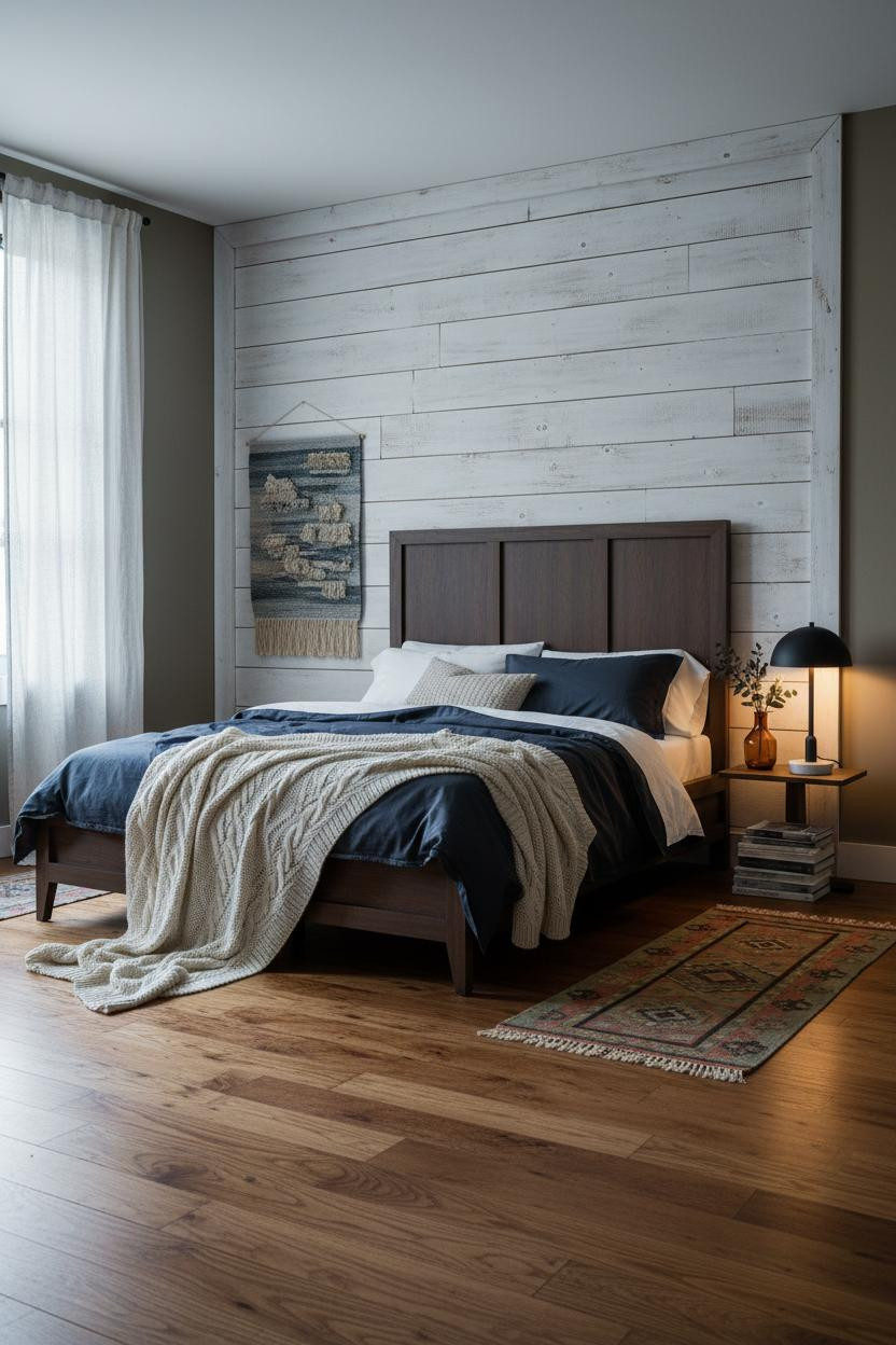 Soft Grunge Bedroom Shiplap Dark Aesthetic