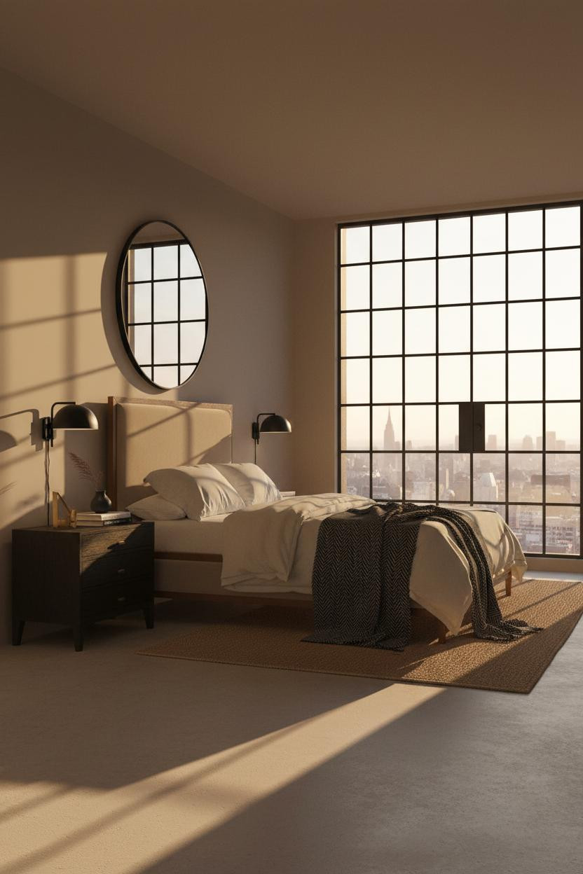 Studio Apartment Men Modern Bachelor