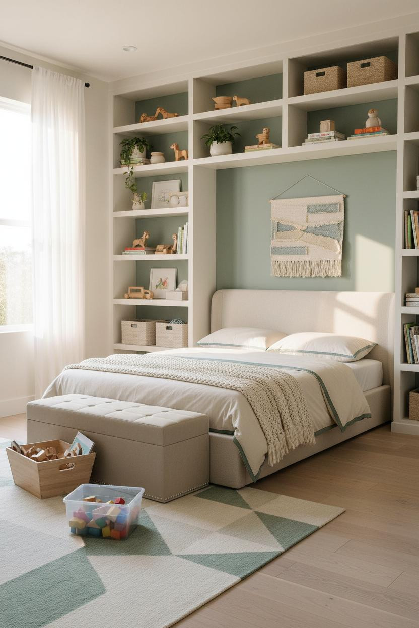 Stylish Kids Room Scandi Modern Bedroom