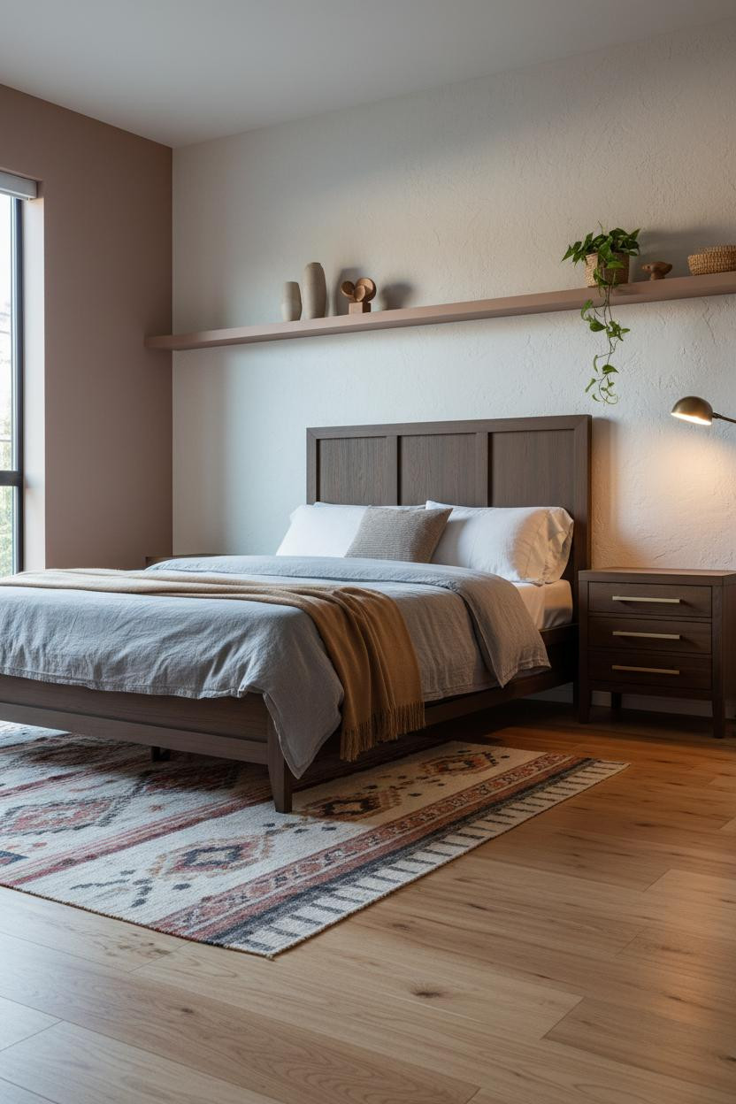 Tiny Bedroom Couples Scandi Modern Small Space