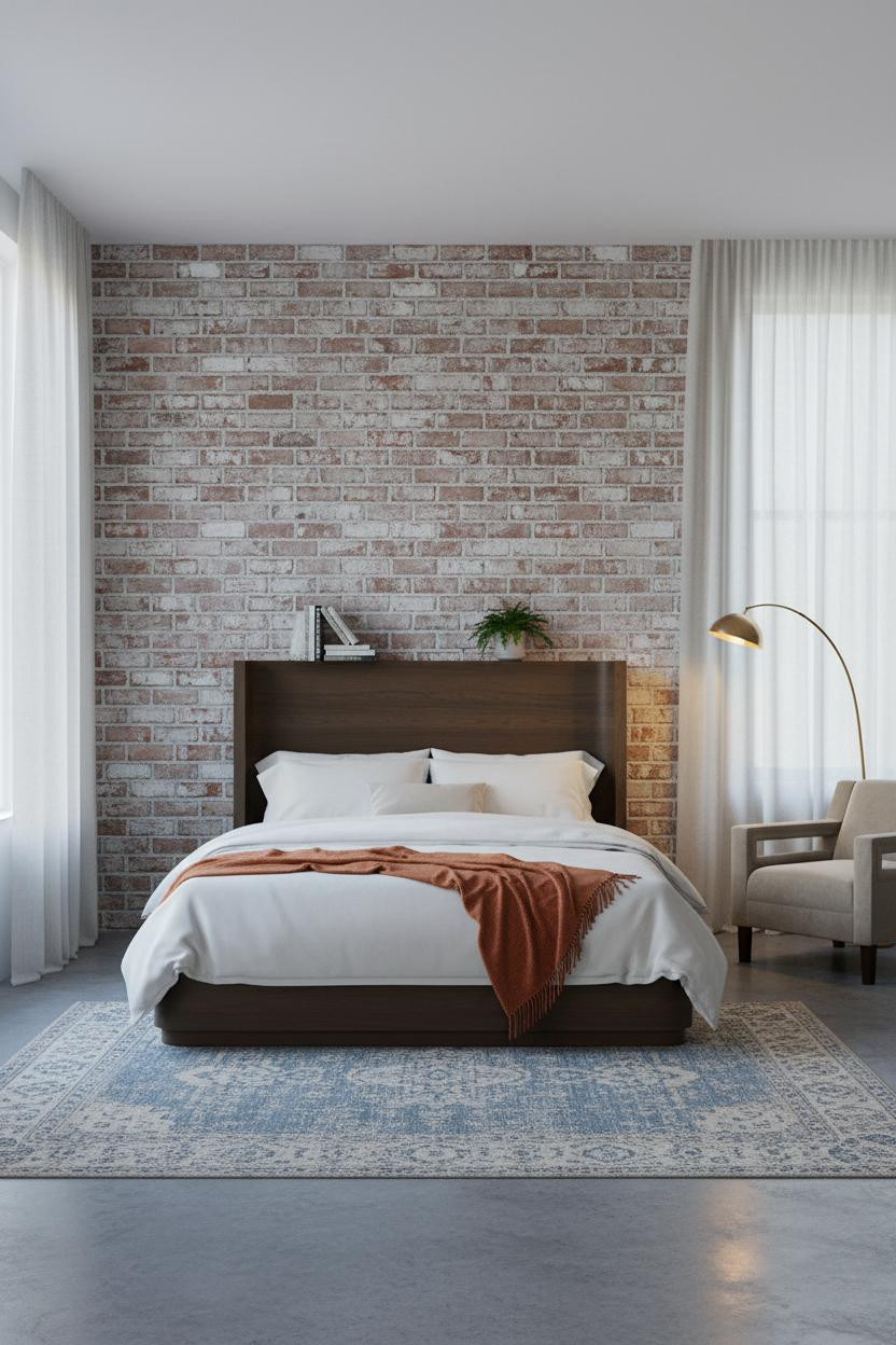 Transitional Bedroom Design Modern European Primary