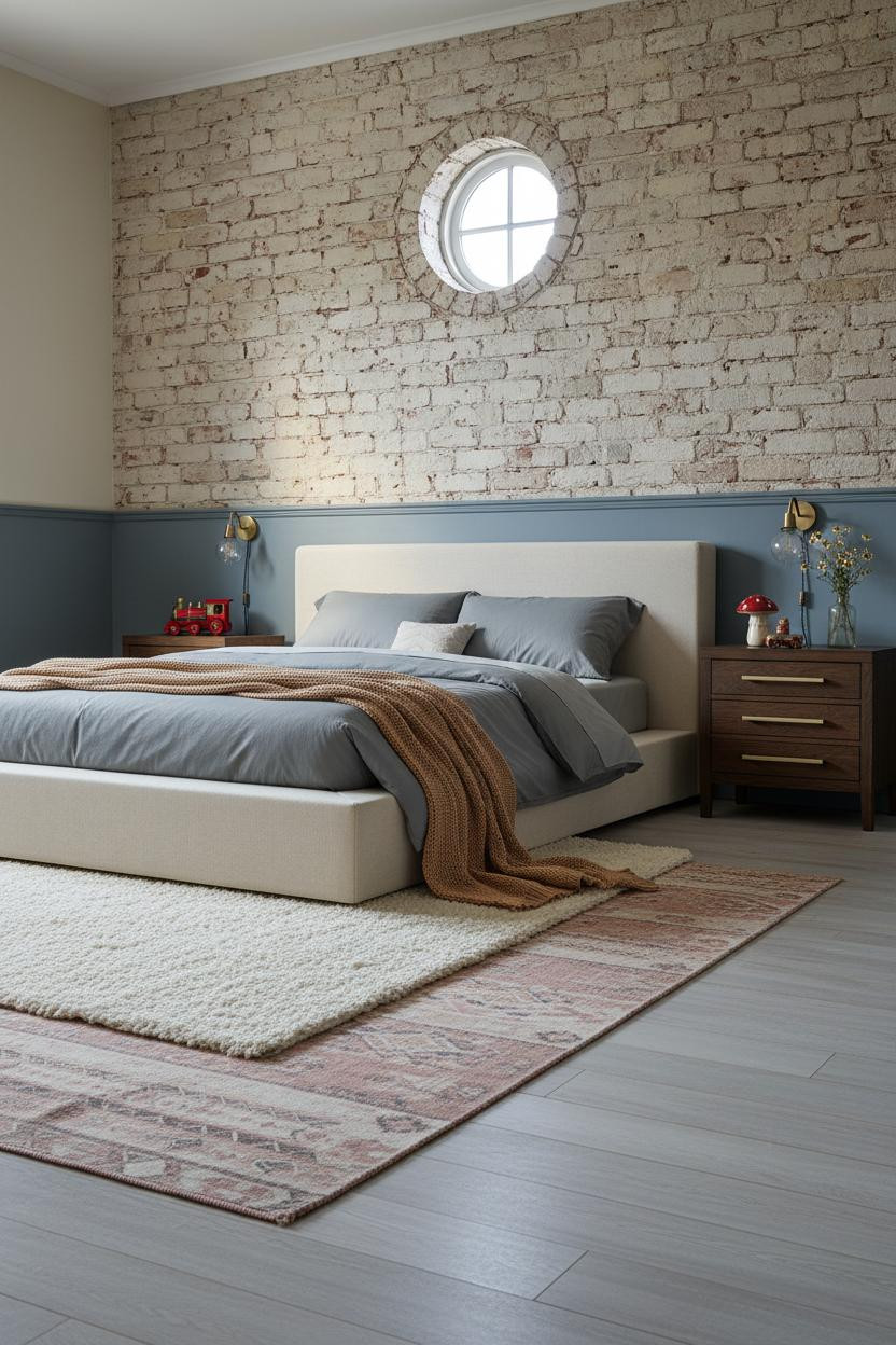 Vintage Kids Room Eclectic Whimsical Bedroom