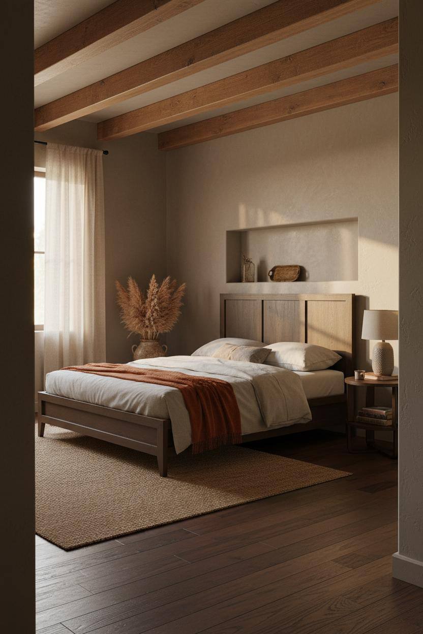 Vintage Modern Bedroom Rustic Refined