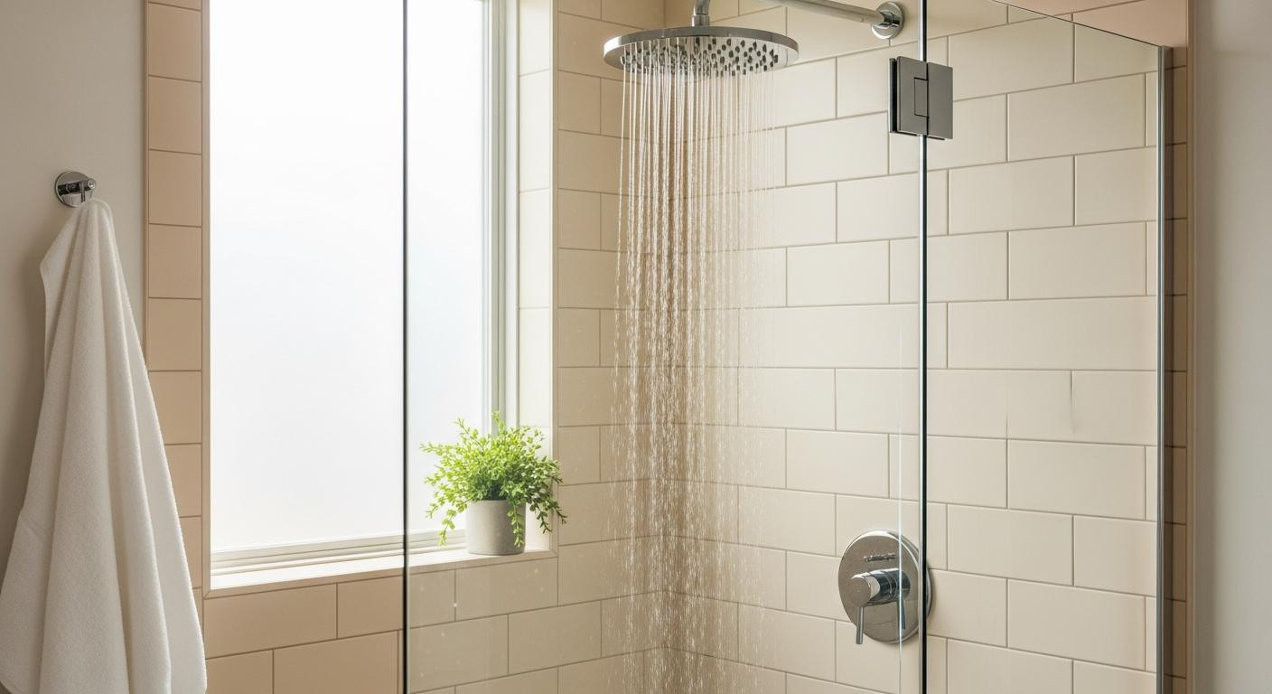 The $34 rain showerhead that hits your shoulders and head at once (12-minute install)