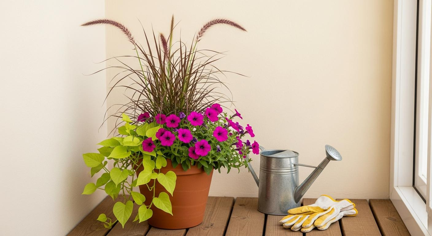 The 16-inch pot rule that makes spring containers actually look layered