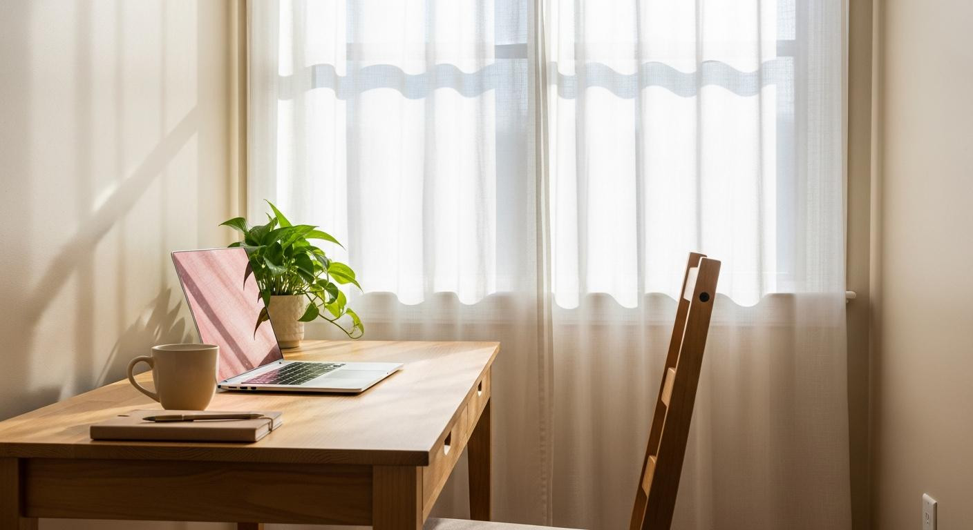 The 24-inch desk rule that stops you from closing your blinds at 11am