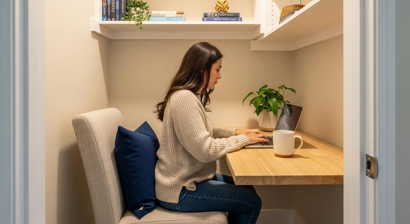The 24-inch closet depth that makes your home office feel like a trap