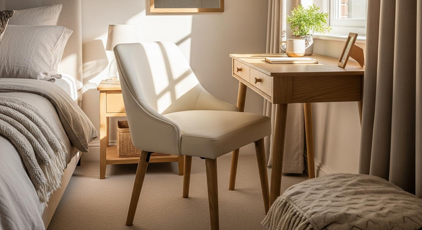 The 9 chair that makes your bedroom desk feel less like a call center