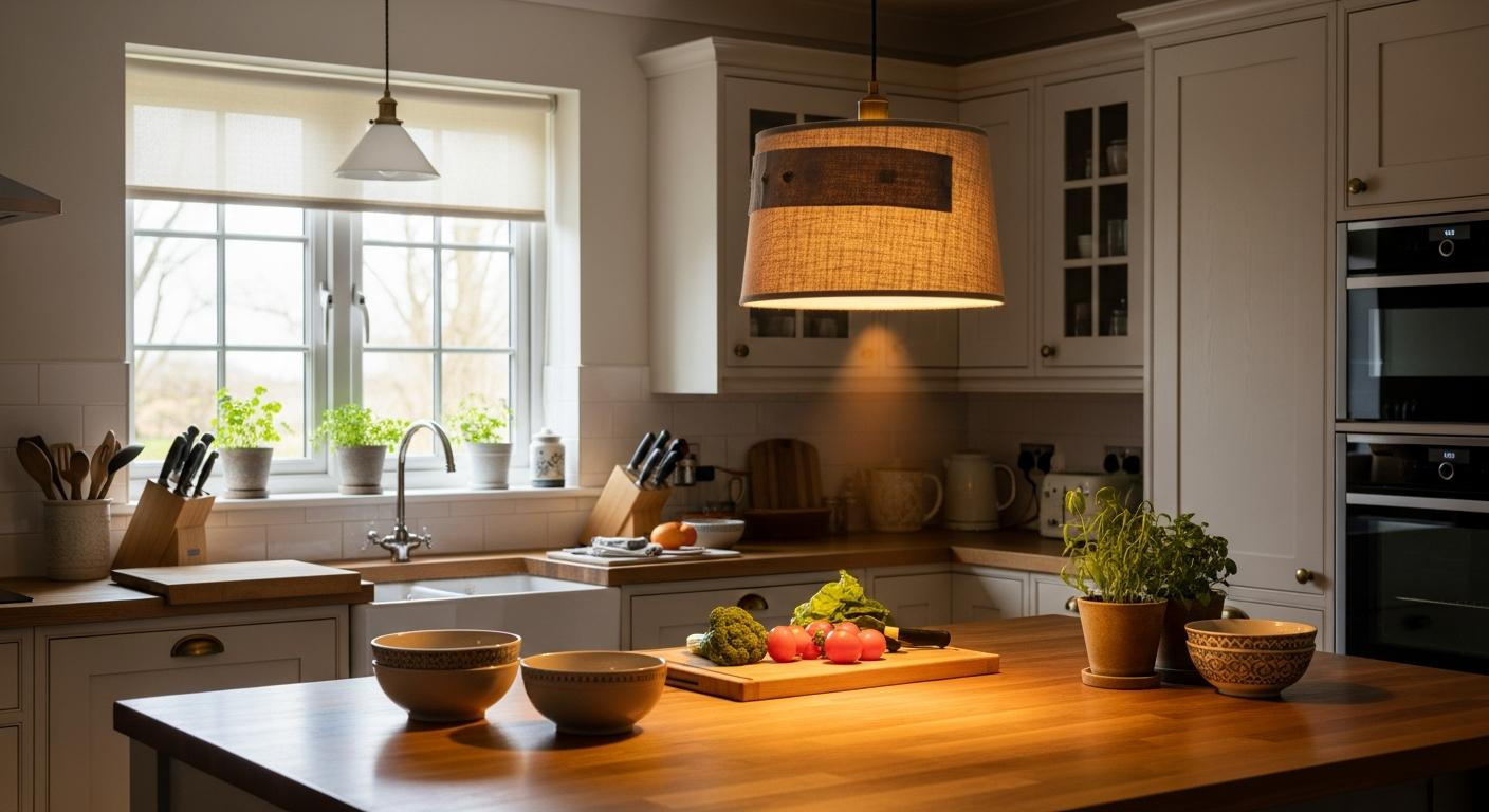 I tried plug-in pendants and my rental kitchen stopped feeling like a dungeon