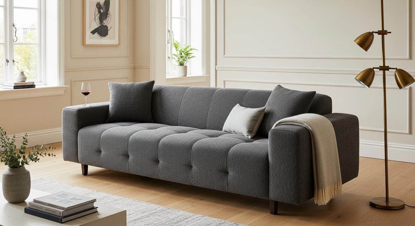 Performance fabric furniture is finally luxe enough for adults without kids