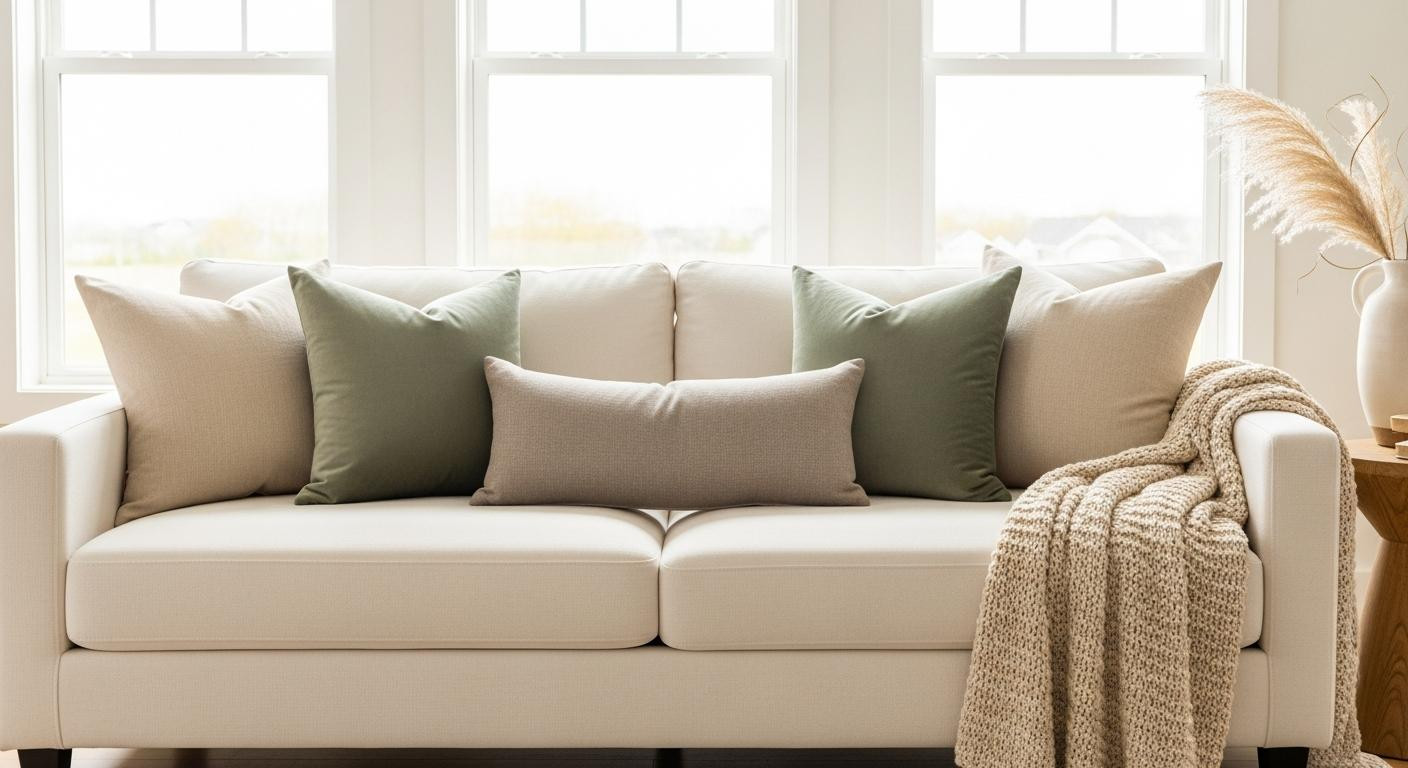 The 4-pillow mistake that makes cozy sofas feel like waiting rooms