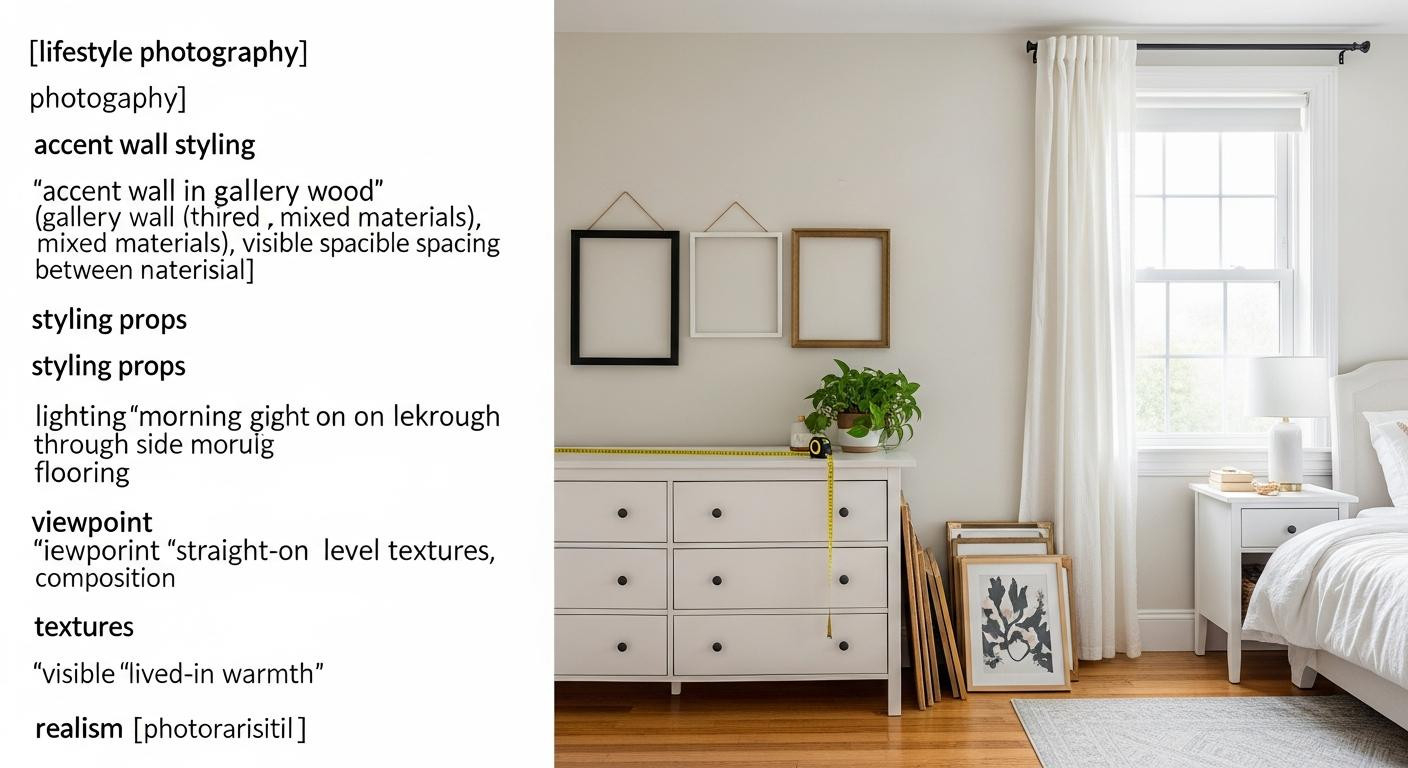 The blank wall solution when you're stuck with a tape measure and 47 saved Pinterest ideas