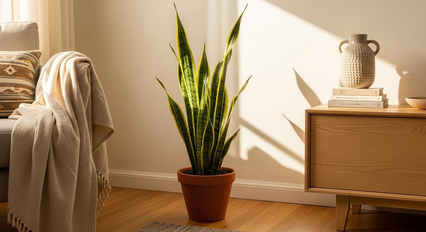 The snake plant that survives dark apartments (finally)