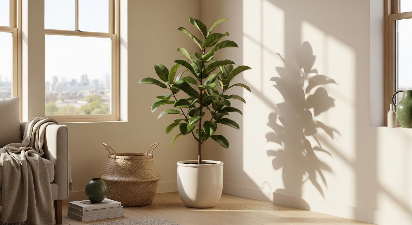 I tried Audrey ficus instead of fiddle leaf fig (it's still alive 3 months later)