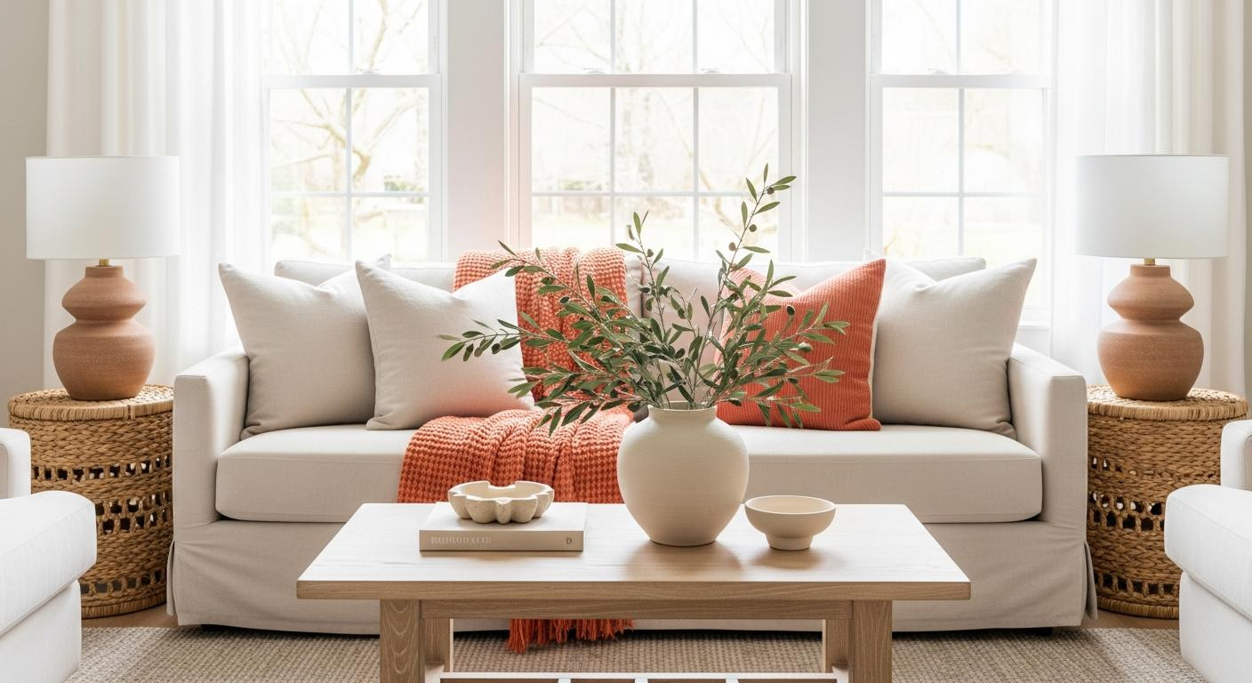 I spent at Target and my living room looks like a 0 spring refresh