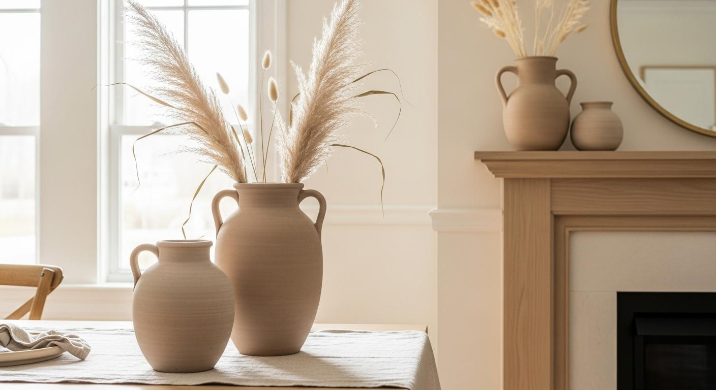 Unglazed ceramic makes $5 thrift vases look like $180 studio pottery