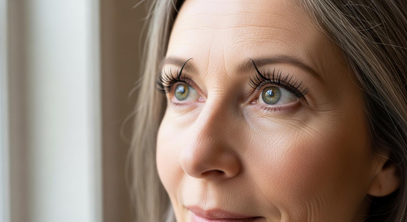 A lash lift opened my eyes at 57 and I binned my curler for good