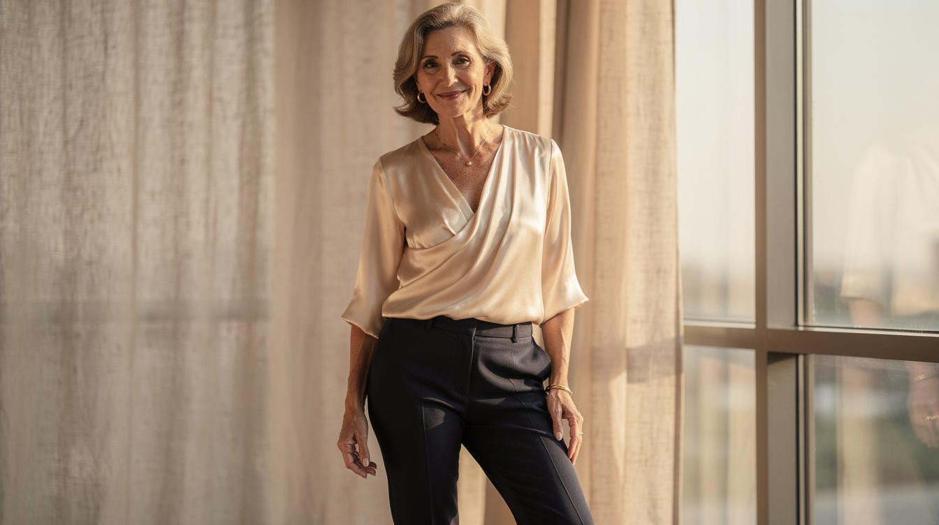 The first-date outfit at 58 that flatters without trying too hard
