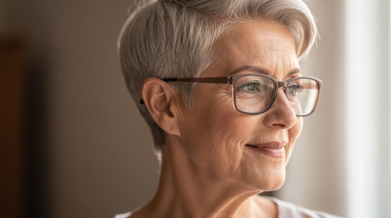The haircut making women over 70 with glasses look 10 years younger