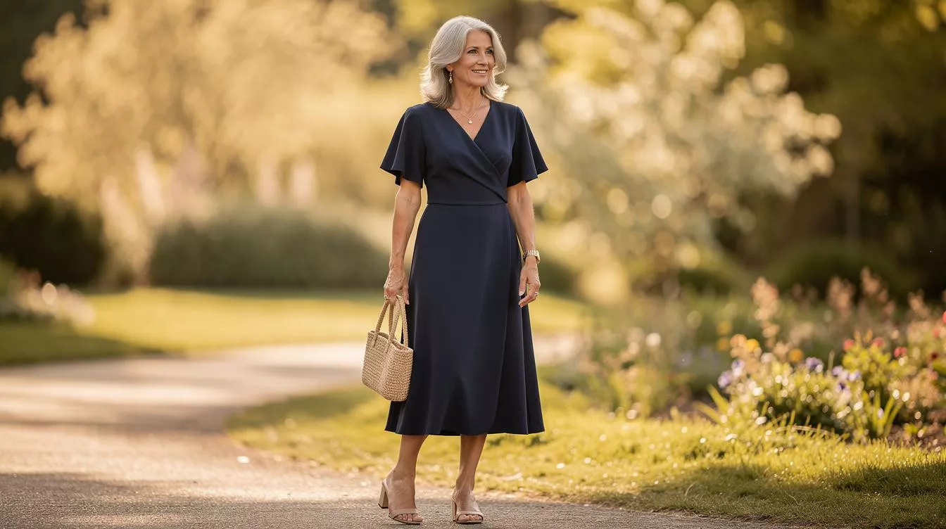 The dress shape skimming apple figures at 60 this spring, and not a pleat in sight