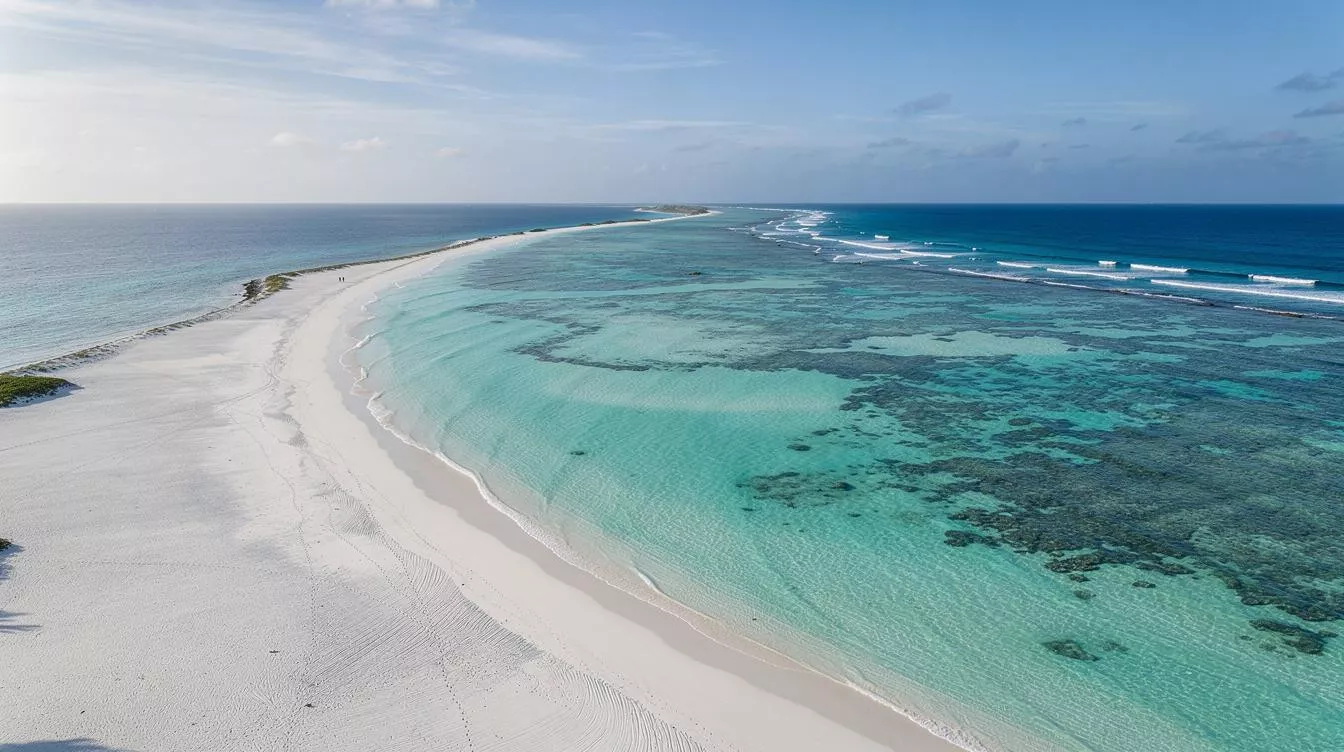 Grace Bay runs 3 miles along a barrier reef and late April is when it empties out