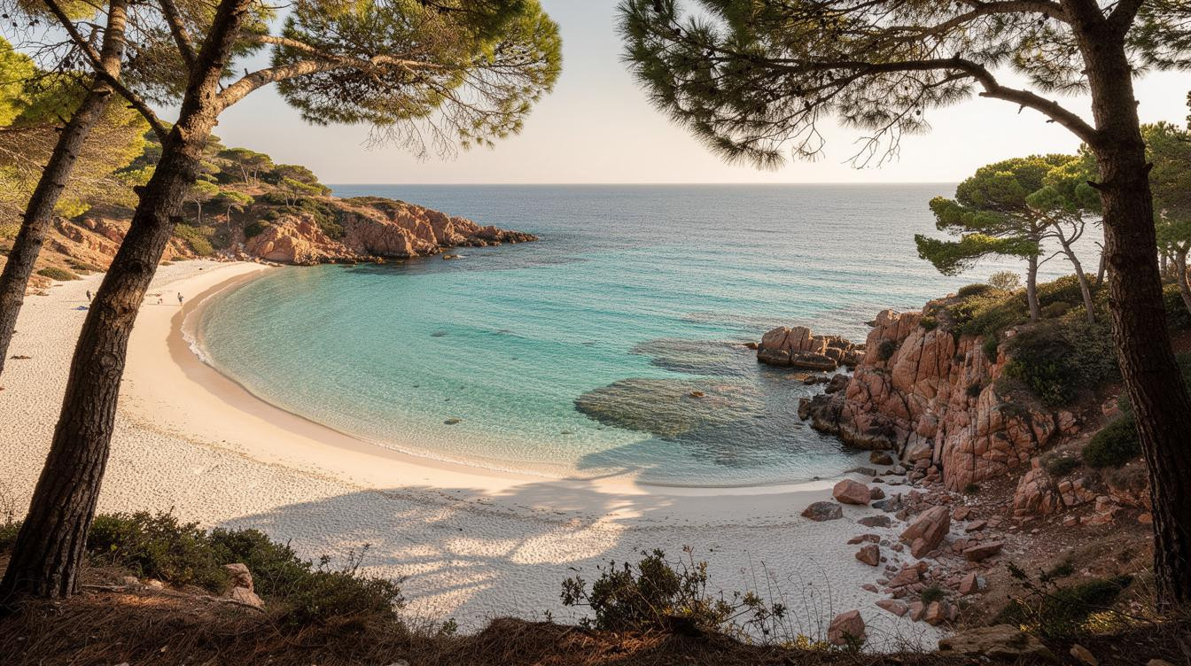 Corsica's most famous beach gets this quiet for exactly 6 weeks a year