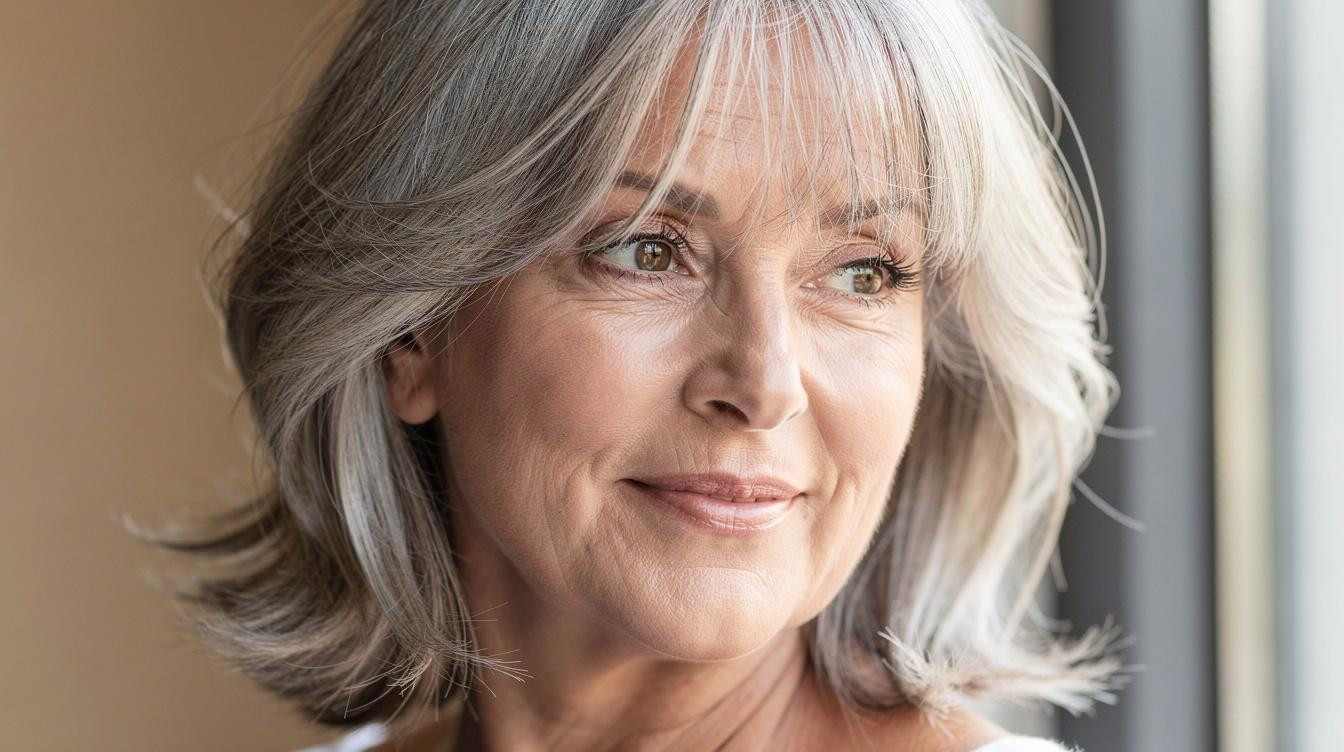 TikTok's air bangs trend after 50: what it does to thinning hair, honestly