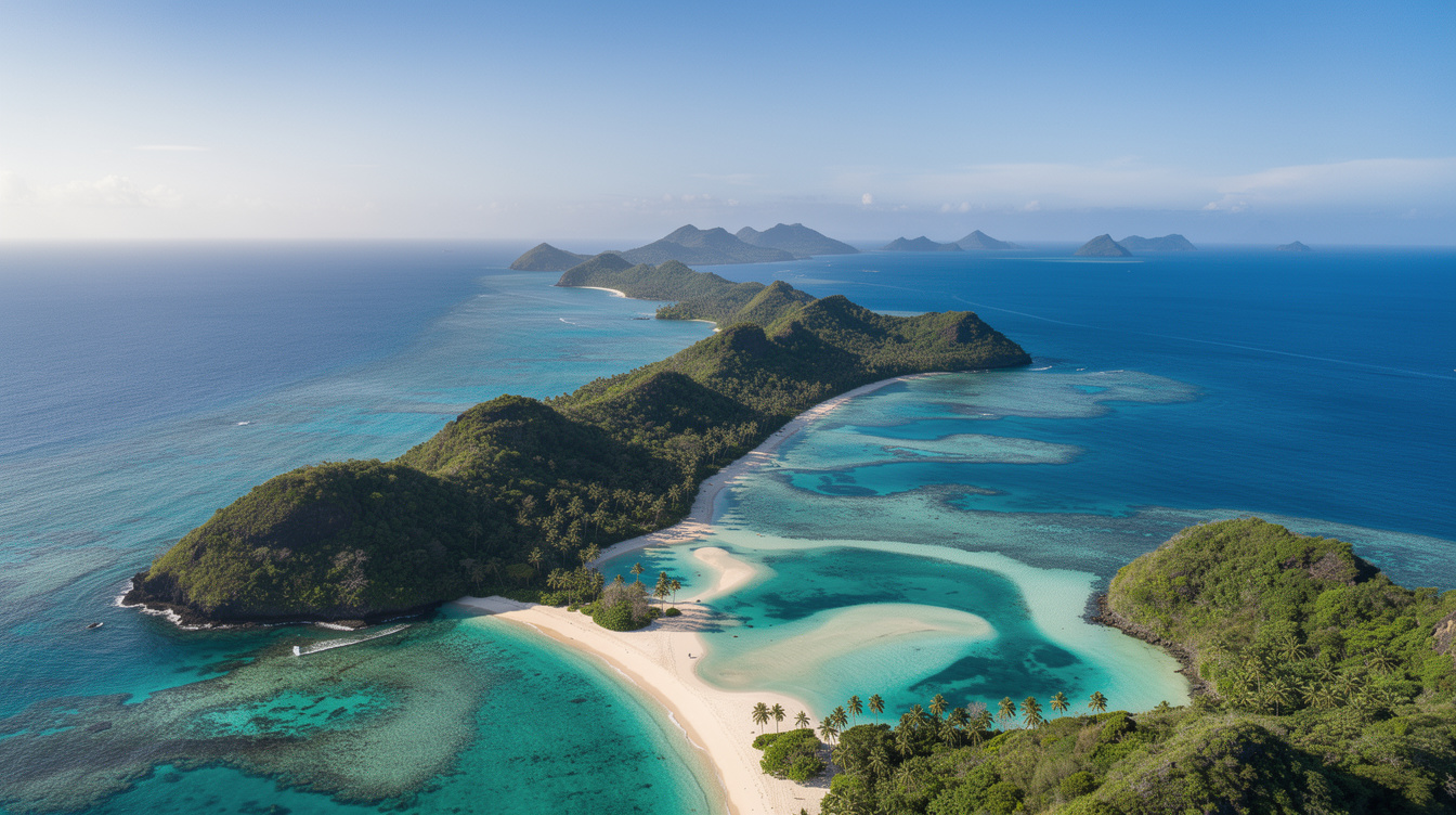 This Fiji archipelago runs 50 miles and the boat you take decides your whole trip