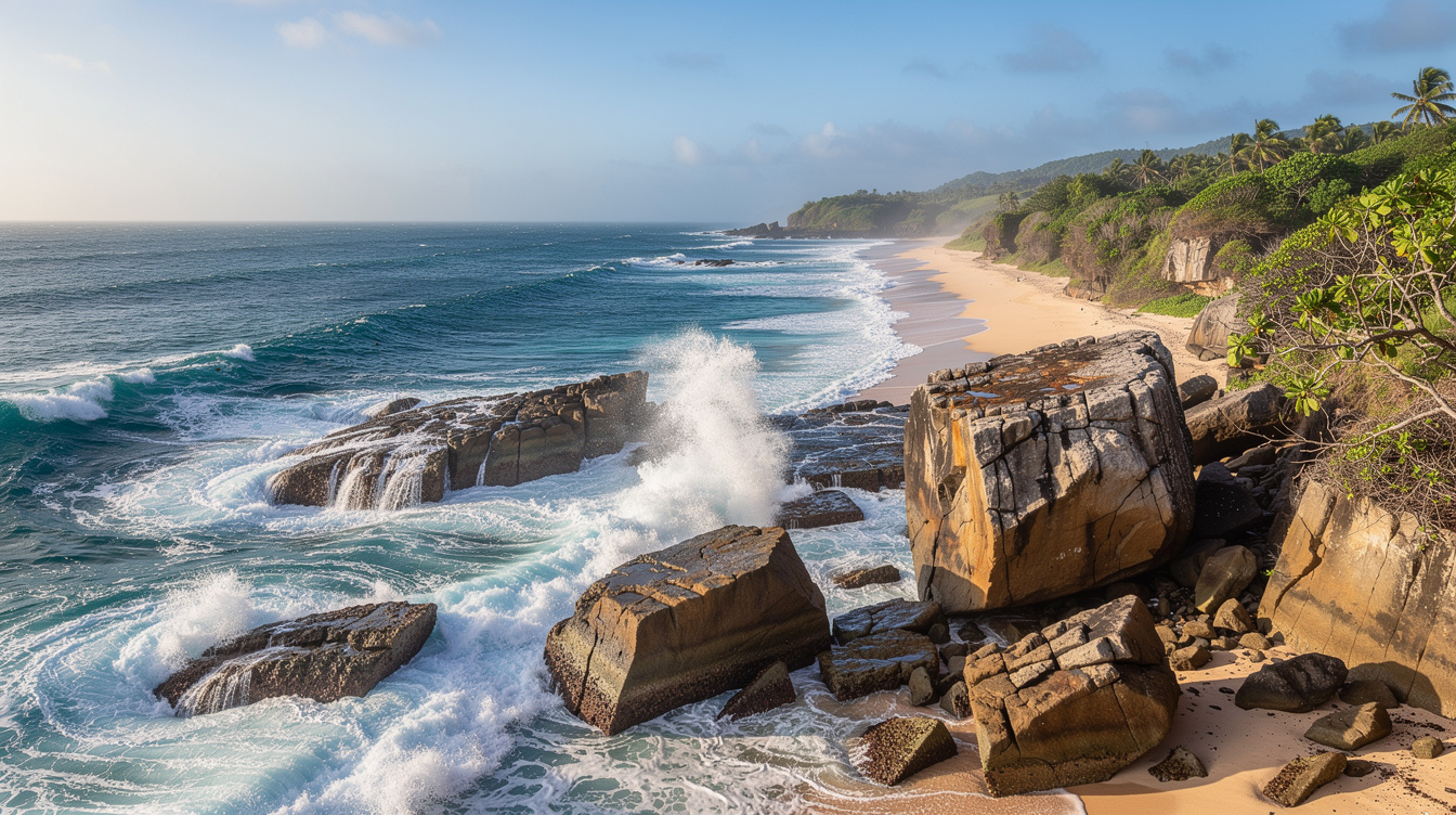 Barbados sits entirely in the Atlantic and that one fact runs the whole island
