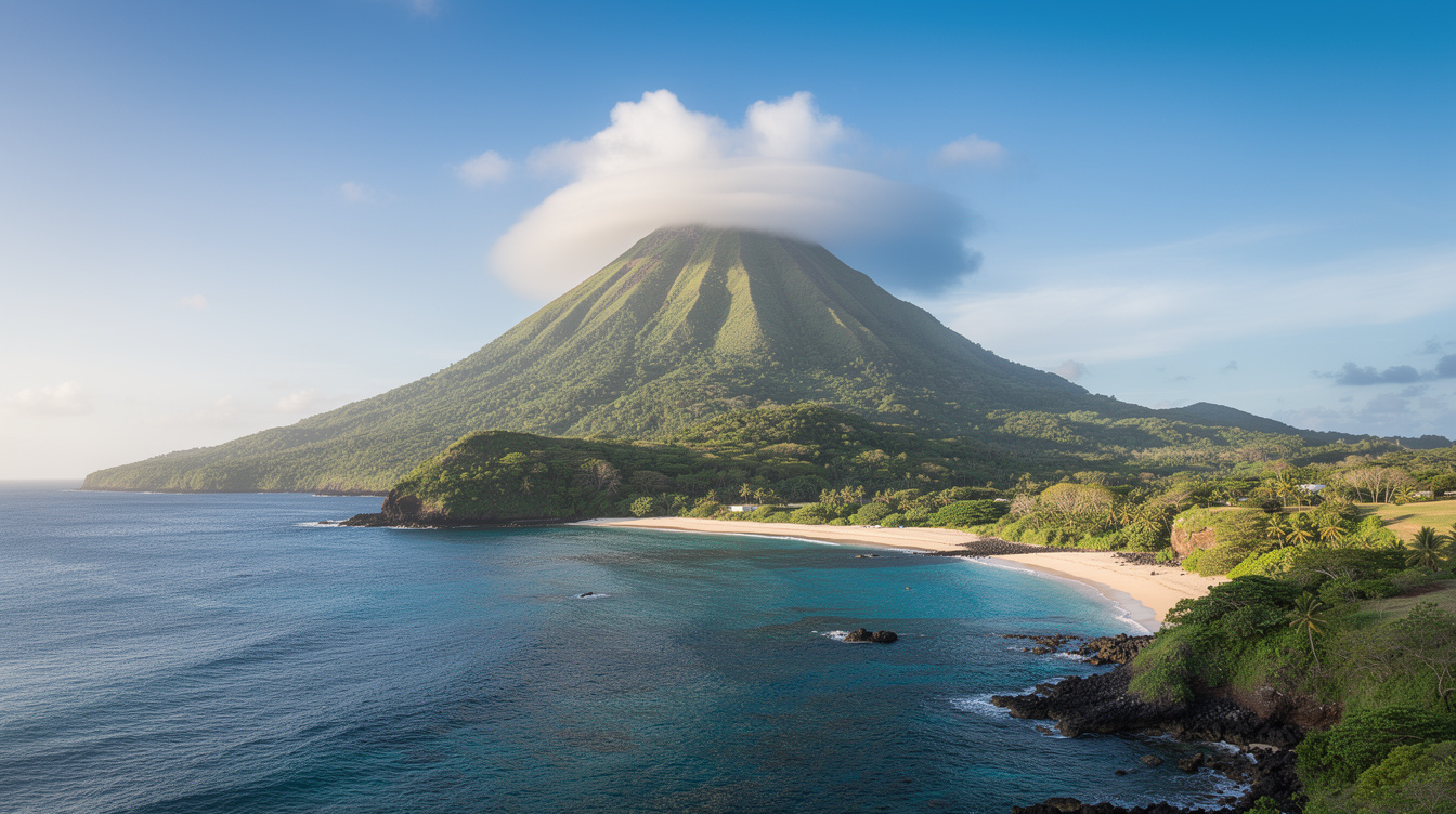 Nevis sits 2 miles from St. Kitts and most visitors never board the ferry