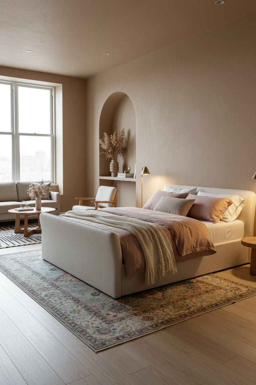 500 Sq Ft Studio Apartment Botanical Modern