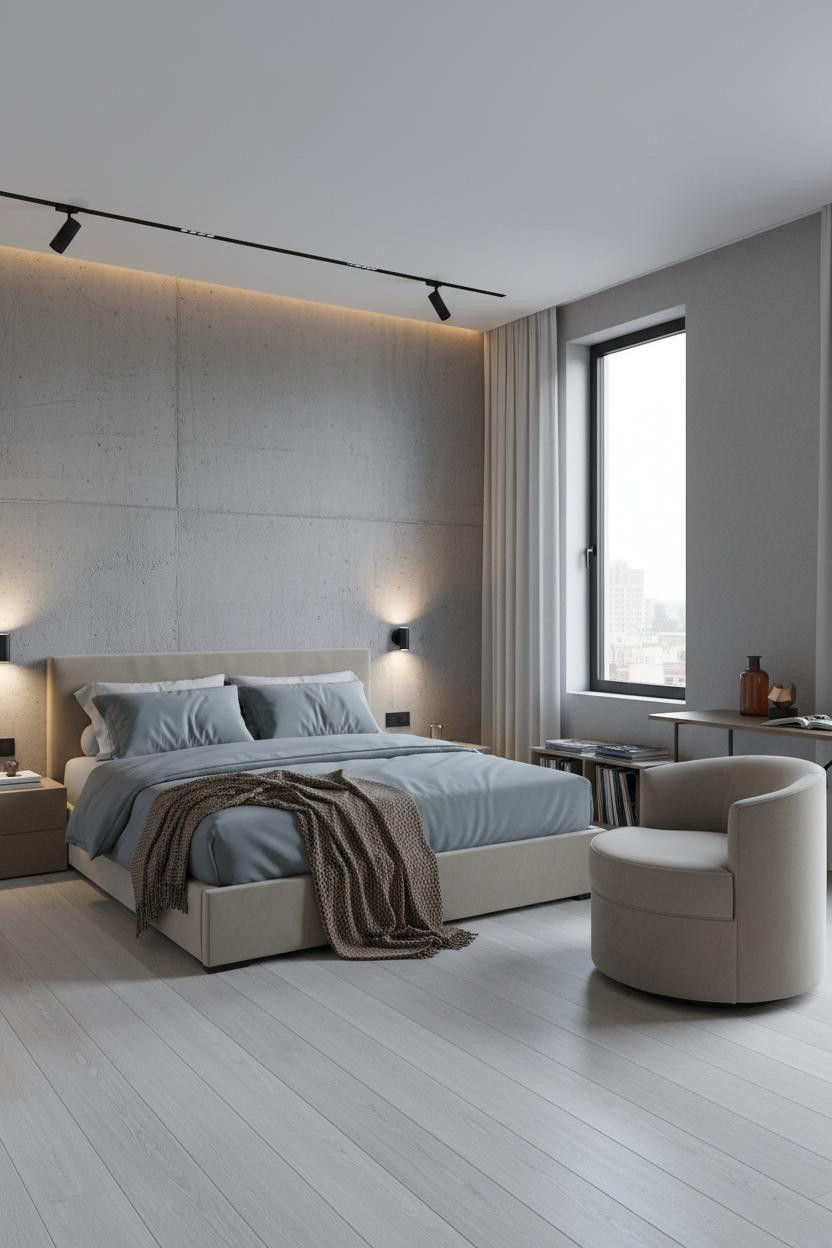 500 Sq Ft Studio Apartment Concrete Layout