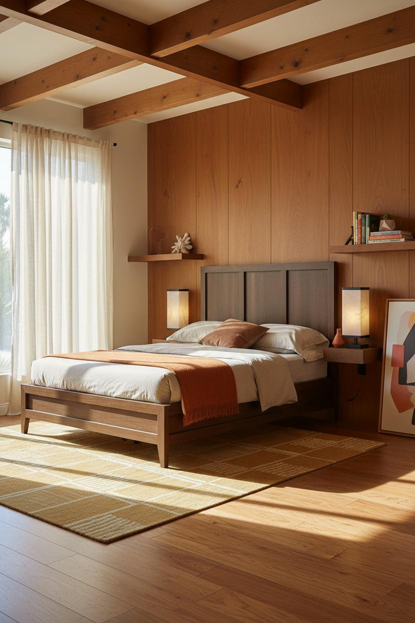 60s Bedroom Mid Century Modern Design