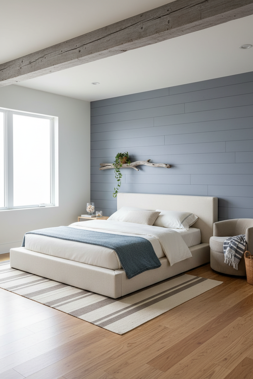 Beachy Teen Bedroom Driftwood Coastal