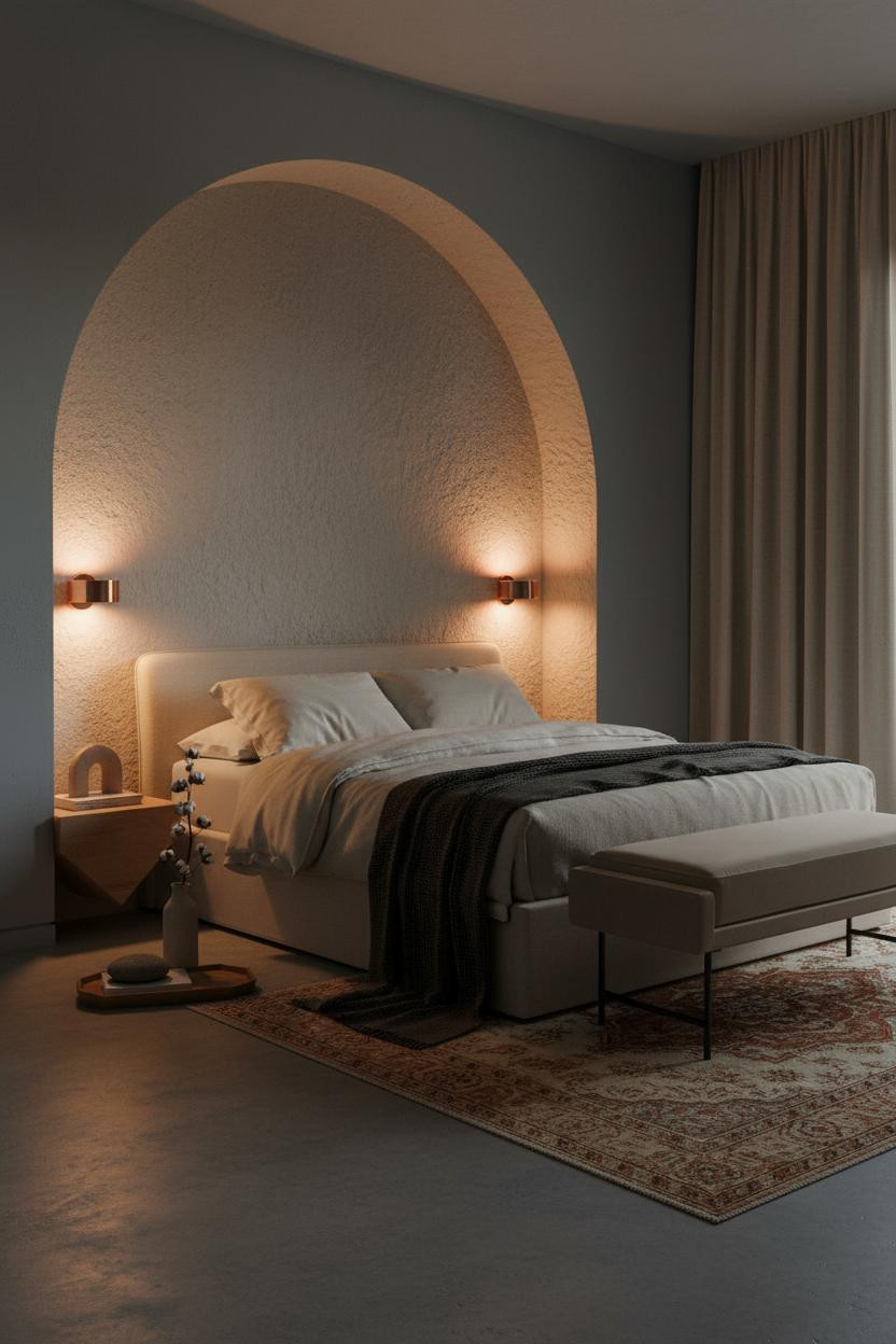 Boho Bedroom Earthy Coastal Niche