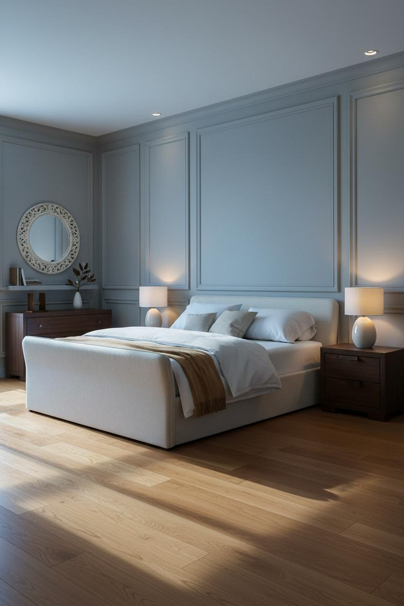 Classic Bedroom Panel Molding Design