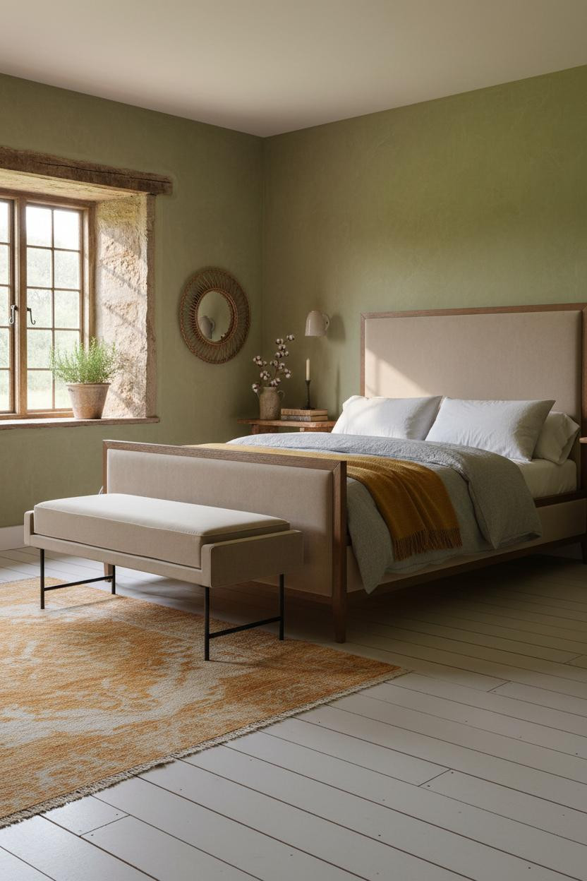 Cozy Country Bedroom Farmhouse Cottage