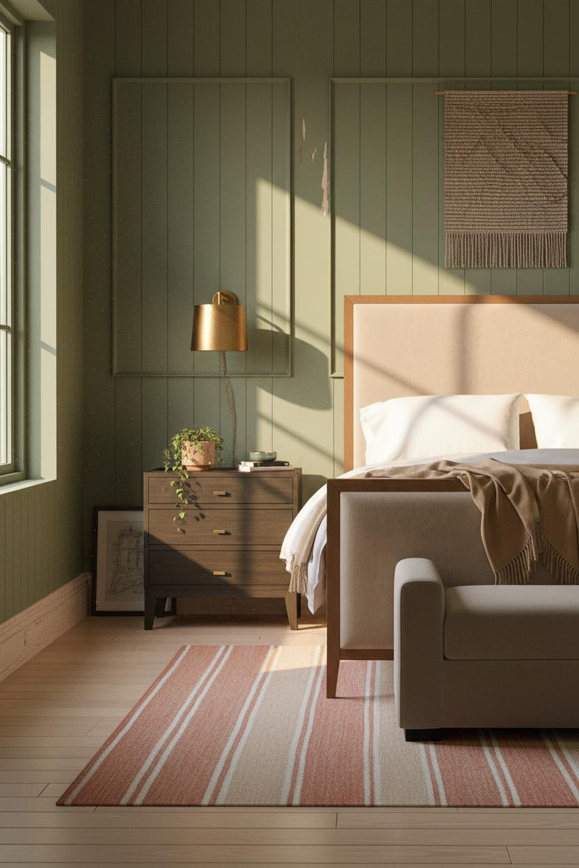 Cozy Country Bedroom Farmhouse Cottage Style
