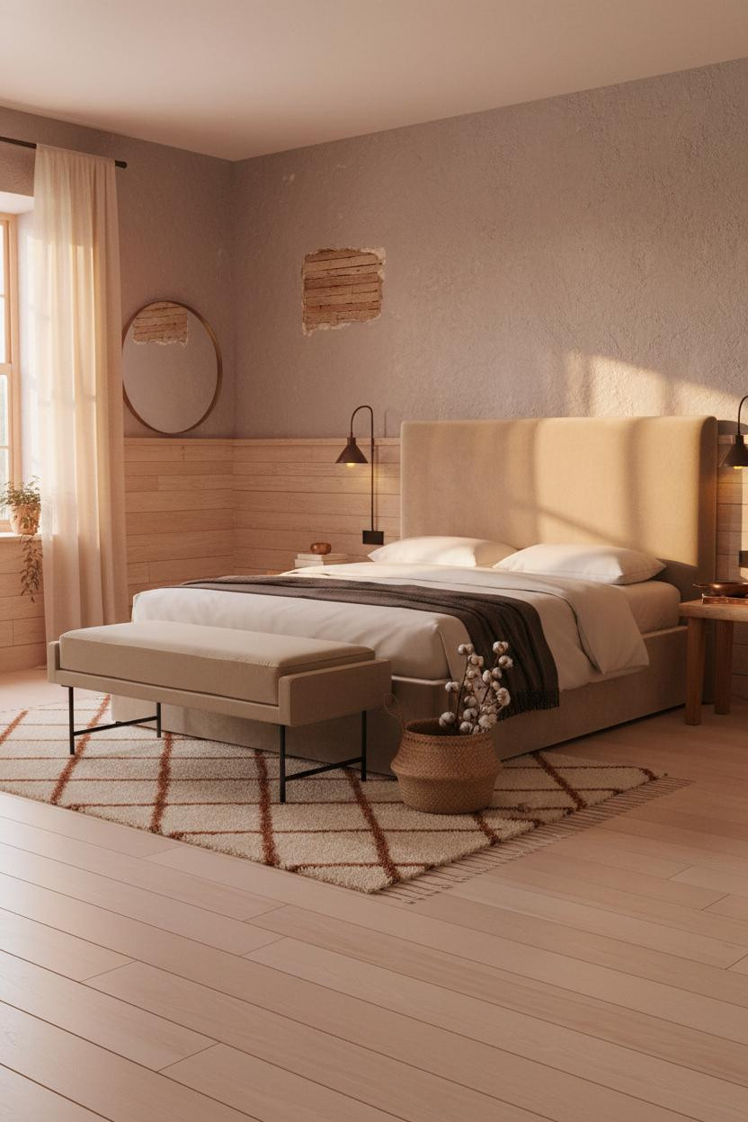 Cozy Country Bedroom Farmhouse Cottage