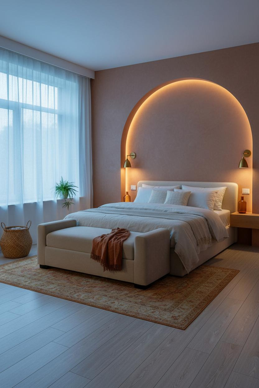 Cuddle Night Couple Bedroom Warm Botanical