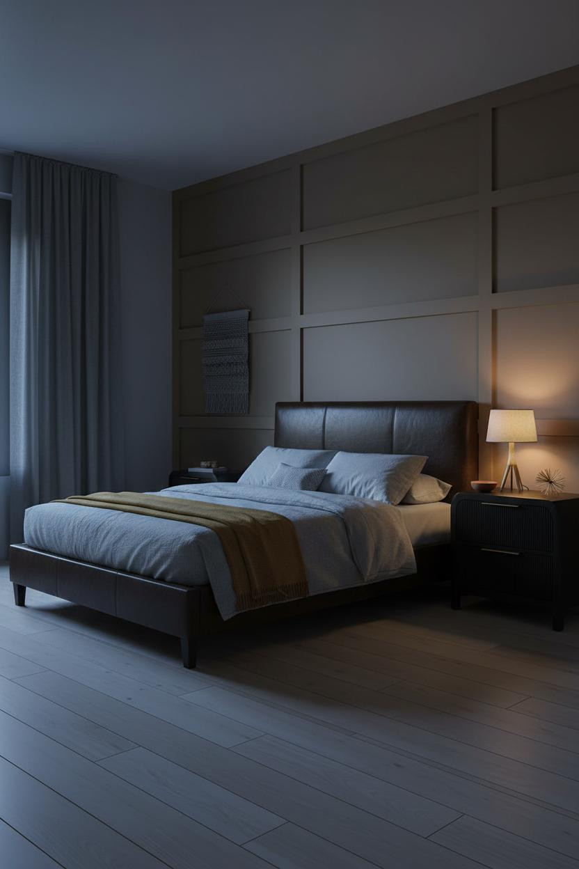 Dark Bedframe Bedroom Black Bed Frame